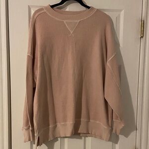 Aerie Blush Crew Neck Sweater